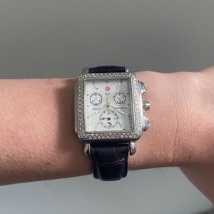 Michele Deco watch alligator band
